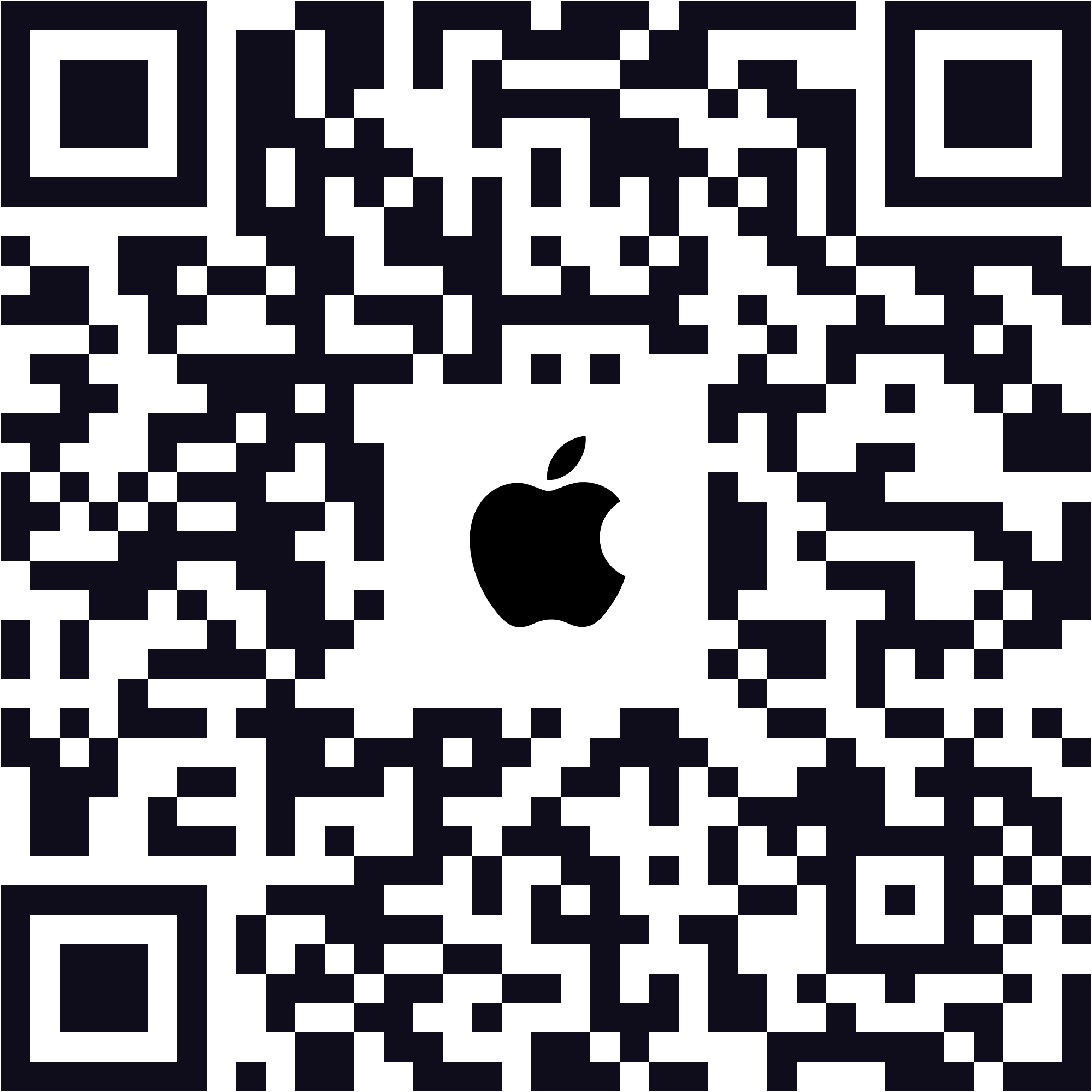 Download iOS app QR-code